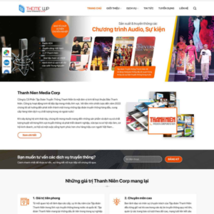 Website Công Ty Truyền Thông Media