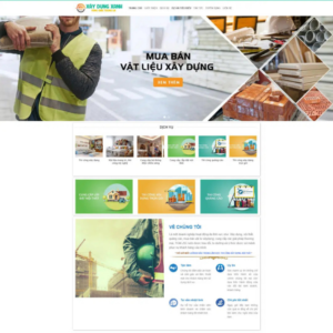 Website Công Ty Xây Dựng 07