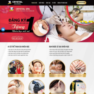 Website Đào Tạo Phun Xăm Spa