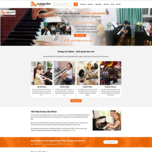 Website Dạy Học Đàn