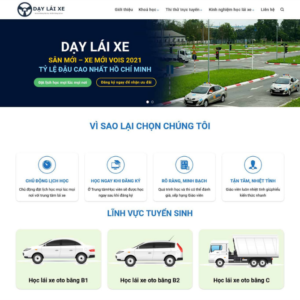 Website Dạy Lái Xe 02