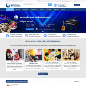 Website Dạy Nhạc
