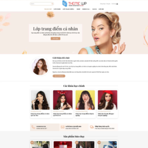 Website Dạy Trang Điểm