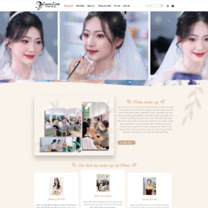 Website Dạy Trang Điểm Makeup Cô Dâu