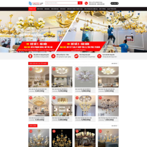 Website Đèn Chùm 02