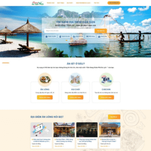 Website Địa Điểm Ăn Uống Du Lịch