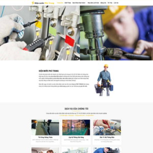 Website Dịch Vụ Điện Nước