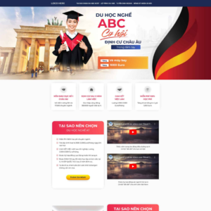 Website Dịch Vụ Du Học