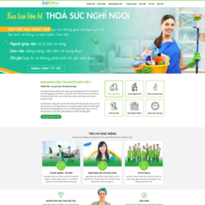 Website Dịch Vụ Giúp Việc Nhà