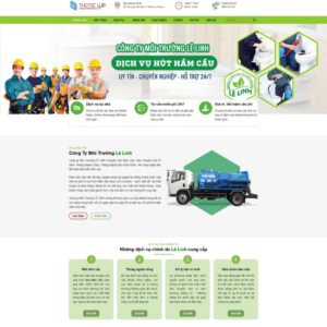 Website Dịch Vụ Hút Bể Phốt