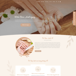 Website Dịch Vụ Nail Và Phụ Kiện