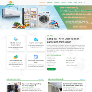 Website Dịch Vụ Sửa Điện Lạnh