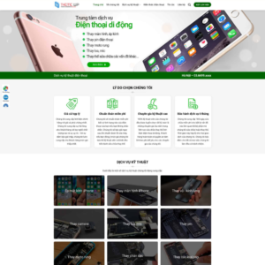 Website Dịch Vụ Sửa Điện Thoại