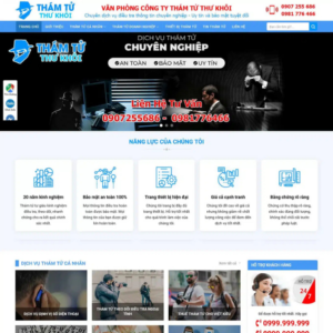 Website Dịch Vụ Thám Tử