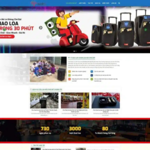 Website Dịch Vụ Thuê Loa Kẹo Kéo