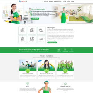 Website Dịch Vụ Vệ Sinh