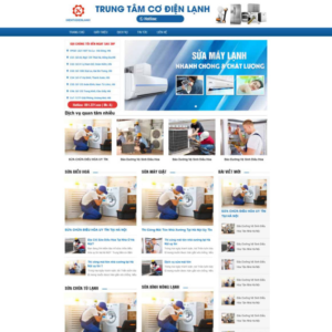 Website Điện Lạnh 02