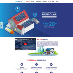 Website Điện Năng Lượng Mặt Trời