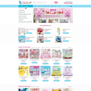 Website Đồ Trang Trí Tiệc