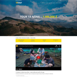 Website Du Lịch BiTour