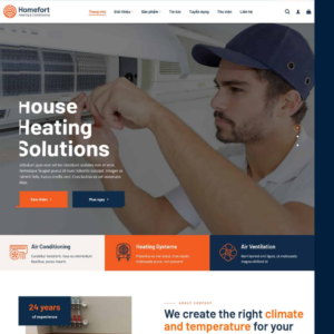 Website Giới Thiệu Công Ty Điện Lạnh 05