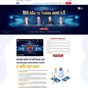 Website Khóa Học Đầu Tư