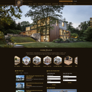 Website Kiến Trúc Biệt Thự 02
