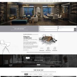 Website Kiến Trúc Nội Thất 02