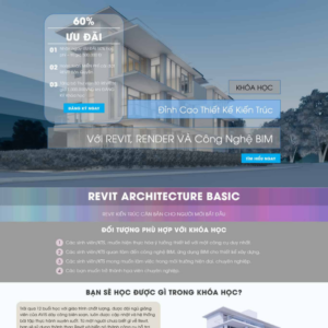 Website Landing Page Khóa Học
