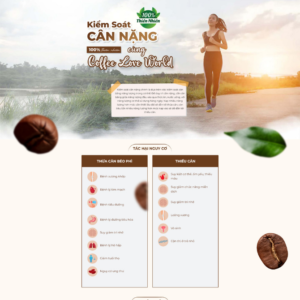 Website Landing Page Thực Phẩm Chức Năng