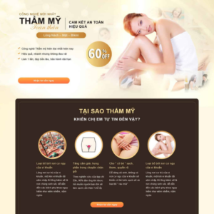 Website Landing Page Triệt Lông