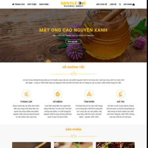 Website Mật Ong 03