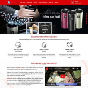 Website Máy Lọc Khí Xe Hơi