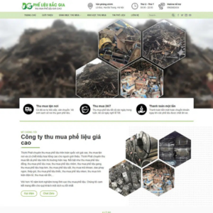 Website Mua Bán Phế Liệu