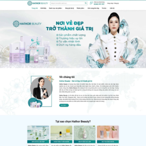 Website Mỹ Phẩm 02