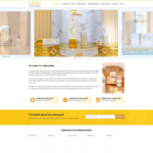 Website Mỹ Phẩm 03