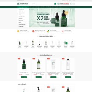 Website Mỹ Phẩm 10