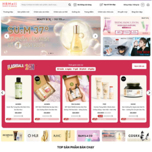 Website Mỹ Phẩm 21