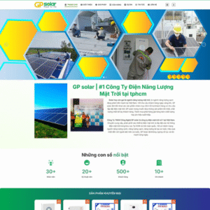 Website Năng Lượng Mặt Trời Solar 03