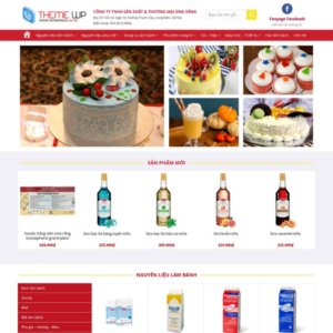 Website Nguyên Liệu Pha Chế