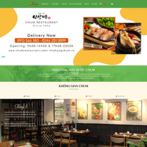 Website Nhà Hàng Đẹp