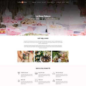 Website Nhà Hàng Tiệc Cưới
