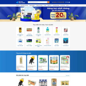 Website Nhà Thuốc 1
