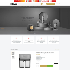 Website Nồi Chiên Không Dầu