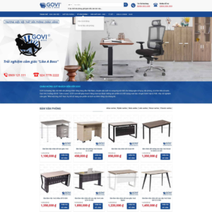 Website Nội Thất Gỗ