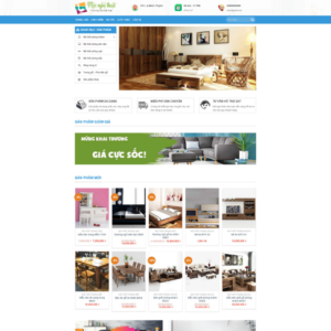 Website Nội Thất Mộc