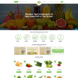 Website Nông Sản 03