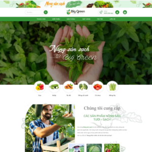 Website Nông Sản 05