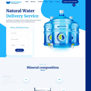 Website Nước Aqua