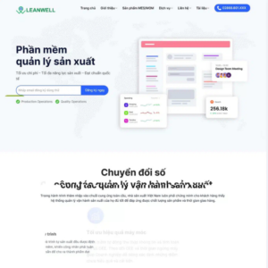 Website Phần Mềm Chuyển Đổi Số